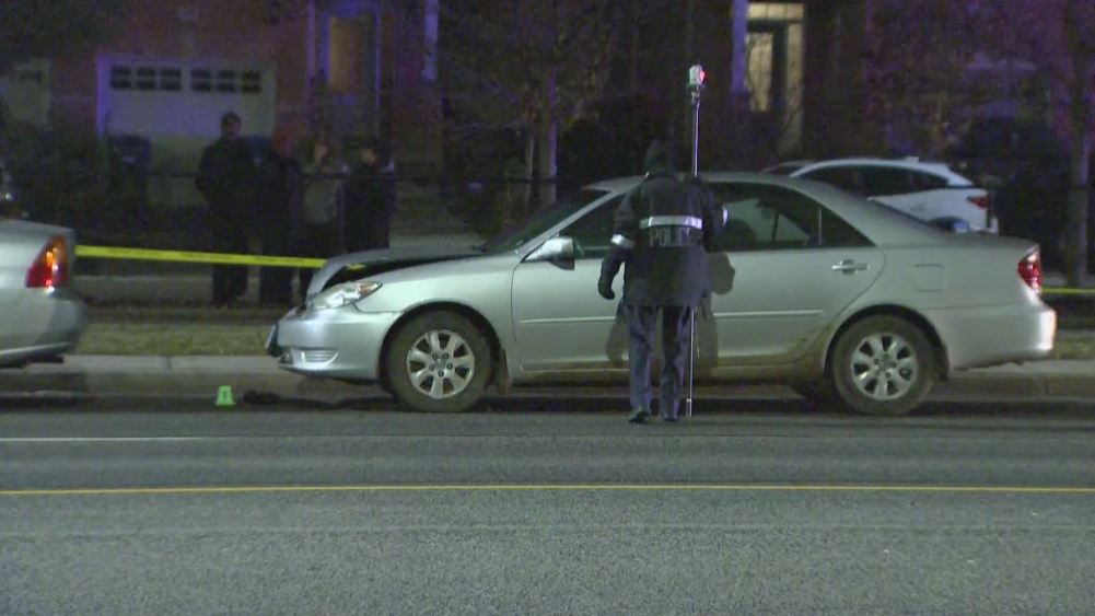 Peel regional police on scene investigating after a woman was struck and killed by a vehicle in Mississauga Friday evening.