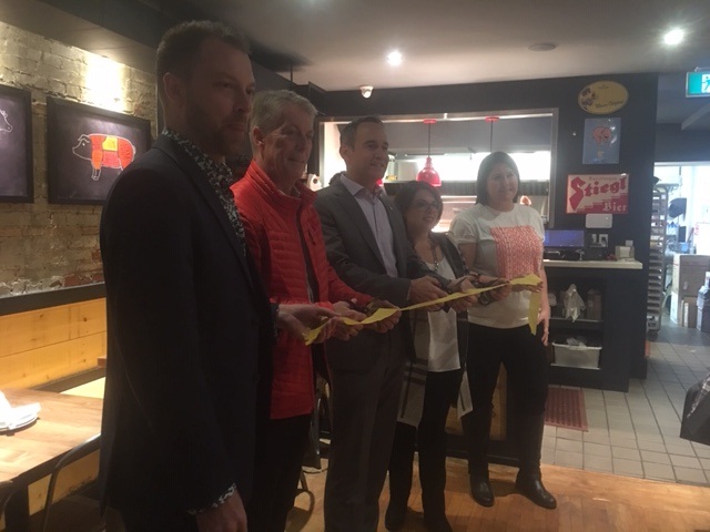 hamBRGR on Ottawa Street North has hosted the launch of Novemburger in support of the United Way of Halton and Hamilton.