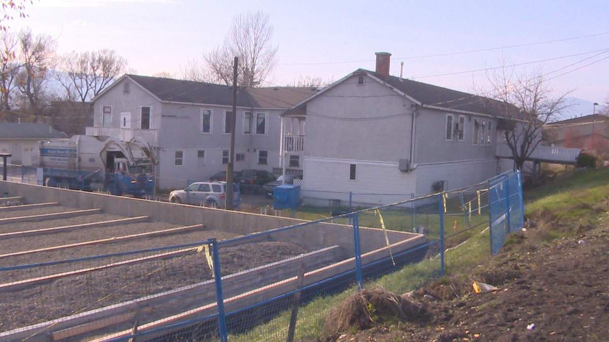 The future location of the Our Place shelter. It is expected to open early in the new year. 