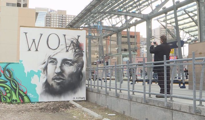 Alex Kwong’s Owen Wilson piece has people talking in Calgary.