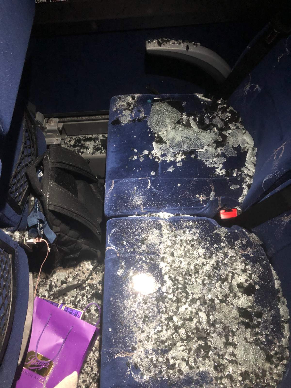 The University of Alberta Pandas hockey team bus was involved in a crash on the QEII just south of Leduc Saturday, Nov. 24, 2018.