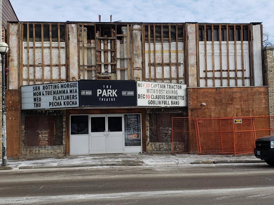 South Osborne's iconic Park Theatre is going through renovations.