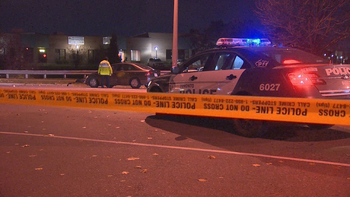 Toronto police investigate after a man was seriously injured after being struck by a vehicle in Scarborough Wednesday evening.
