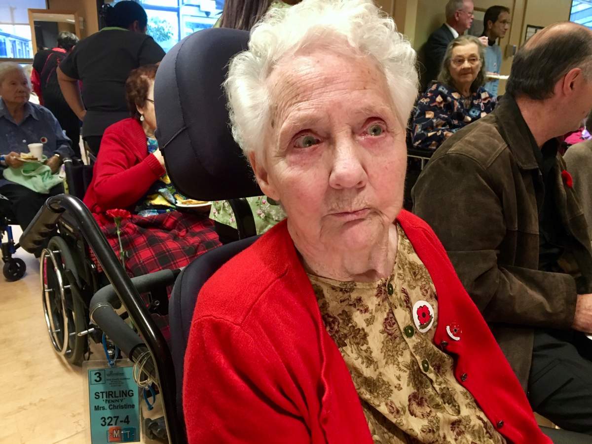 Penny Stirling, 94, said she joined the air force because she’d loved the idea of flying since she was a child.