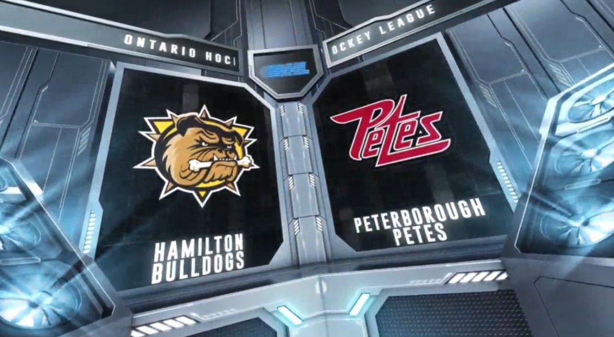The Hamilton Bulldogs edged the Peterborough Petes 3-1 on Saturday in OHL action at the Peterborough Memorial Centre.