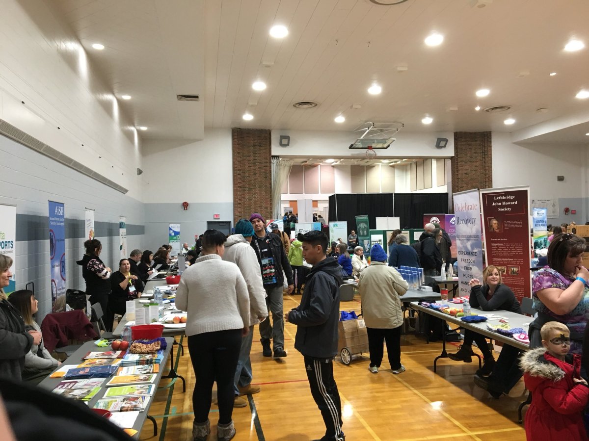 Project Connect was held on Saturday, giving Lethbridge's less fortunate a chance to access some much-needed services and goods.