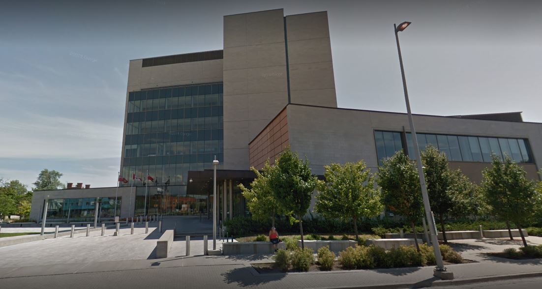File image of Quinte courthouse.