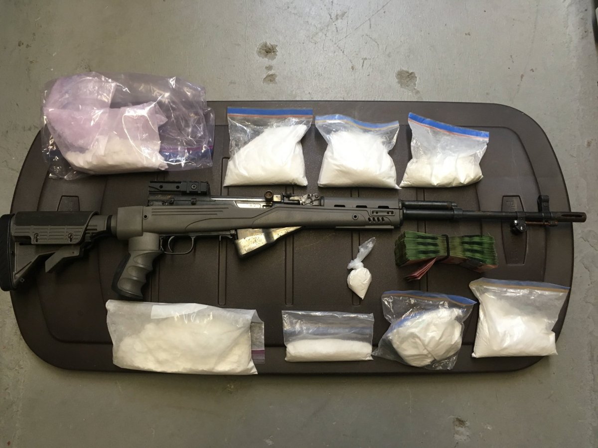 RCMP in Thompson made a large seizure of contraband on Monday.