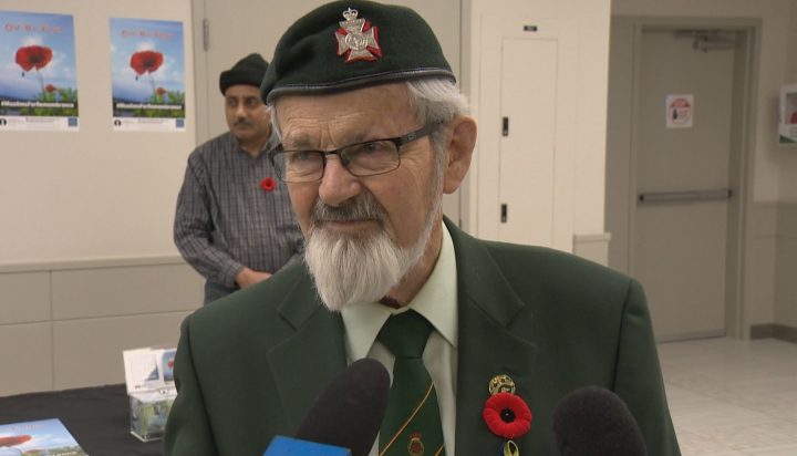 Korean War veteran, Colin Clay, shared his story on Friday.