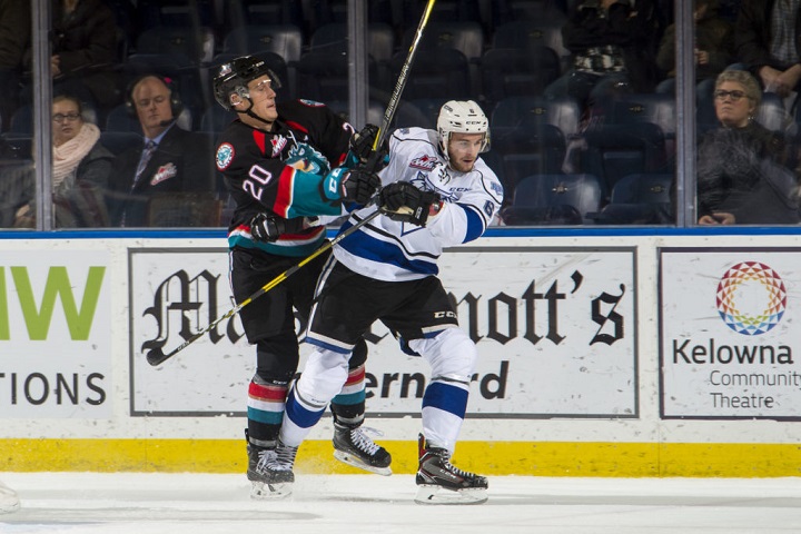 The Kelowna Rockets and Victoria Royals will meet for the fifth time this season. Game time at Prospera Place in Kelowna is 7:05 p.m.