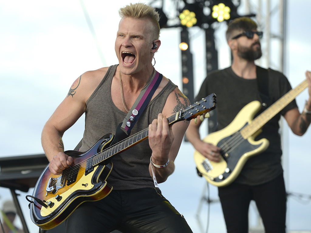 Ryan Guldemond of Mother Mother performs during the 2015 Sasquatch! Music Festival at The Gorge on May 22, 2015, in George, Wash.