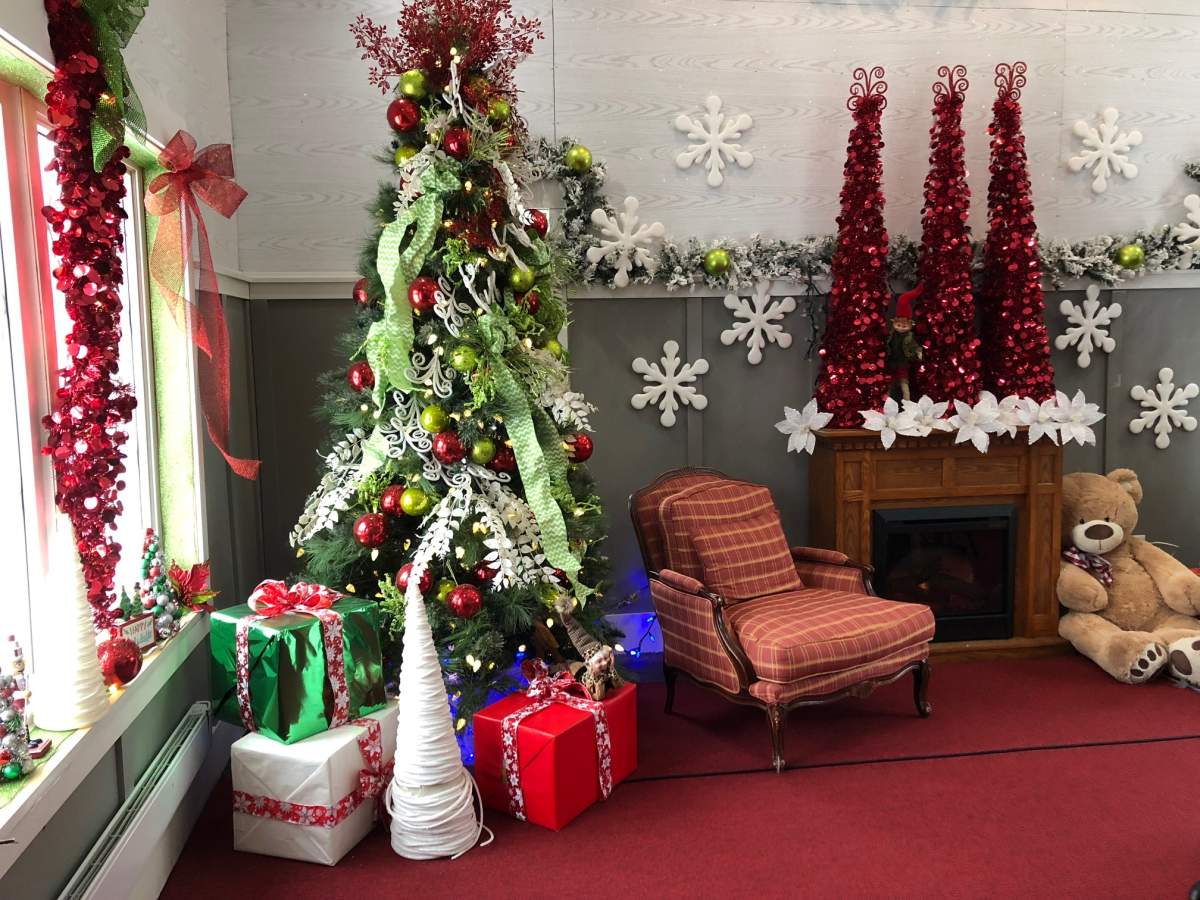 Santa\’s house is back in Victoria Park for a fourth year.