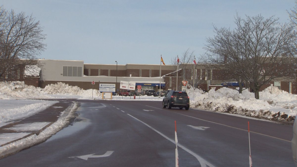 École Mathieu-Martin was one of the schools under lockdown Friday. 