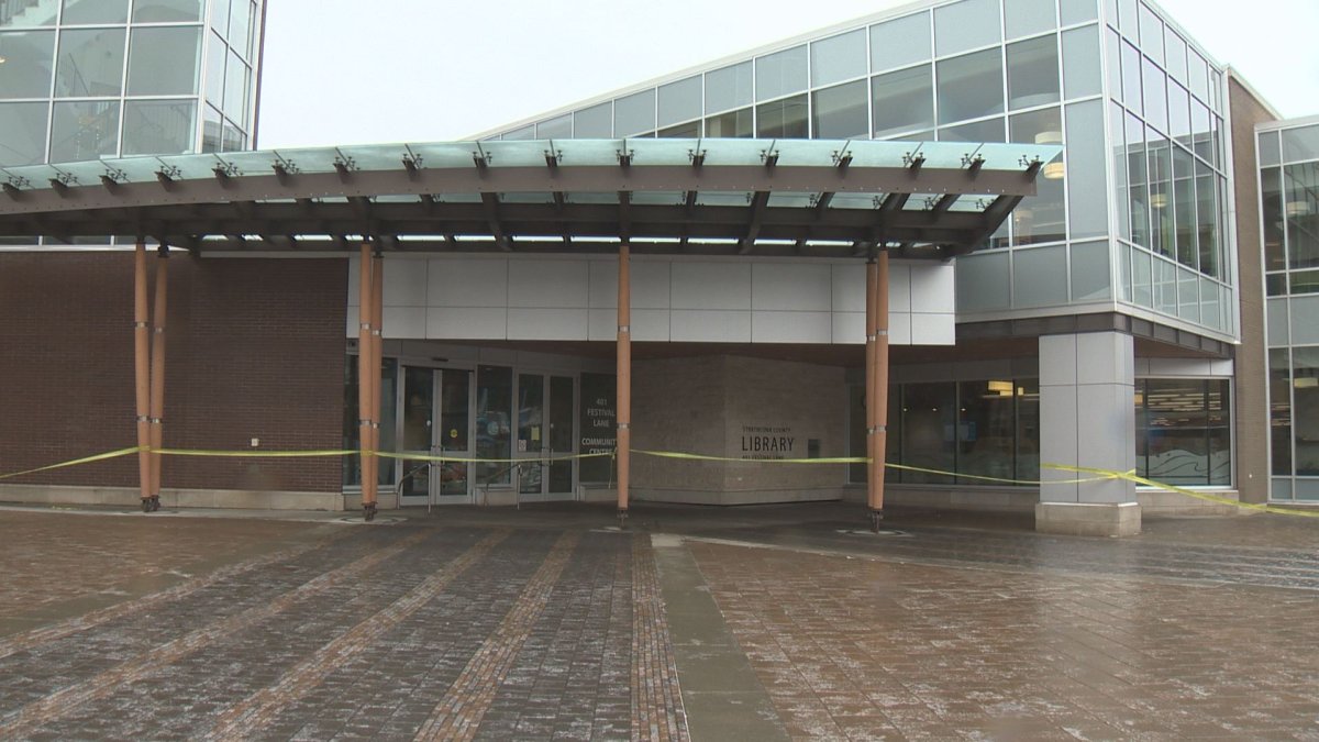 The Strathcona County Community Centre was closed on Nov. 9, 2018, three days after explosions rocked the complex.