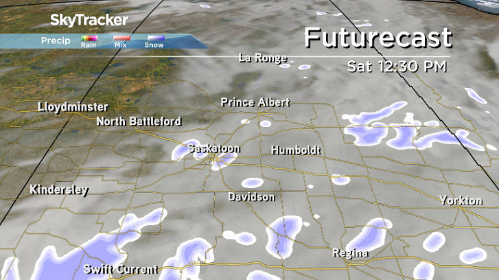 Snow is likely to linger into the day on Saturday in Saskatoon.