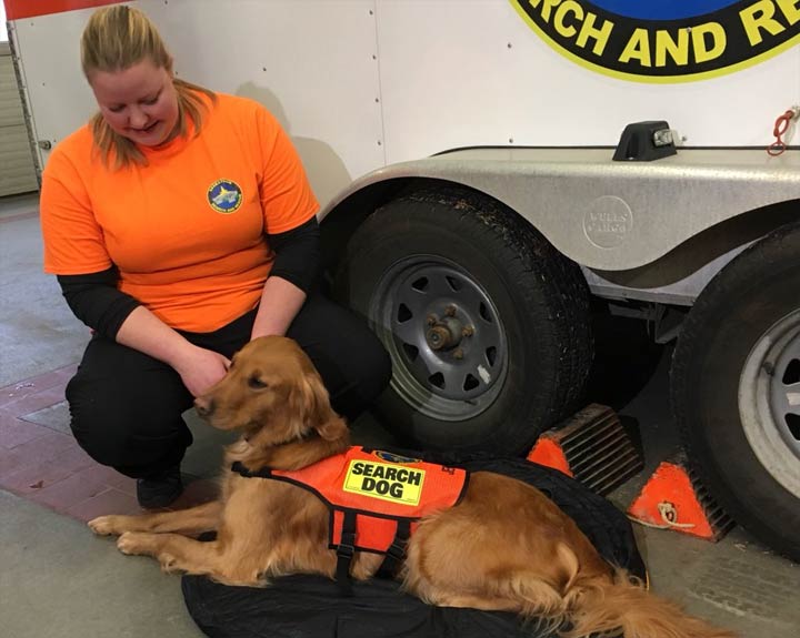 SSAR now has the first certified civilian search and rescue dog in the province of Saskatchewan.
