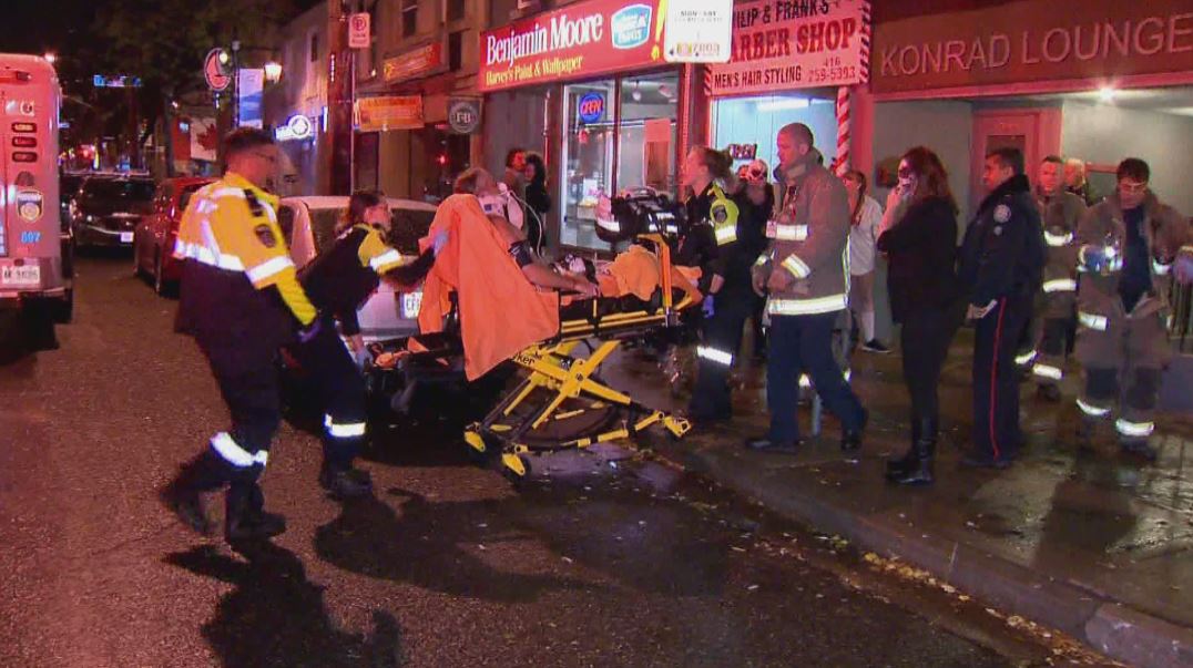 Toronto police were called to the Konrad Lounge at 3 a.m., on October 28, for reports of a stabbing.