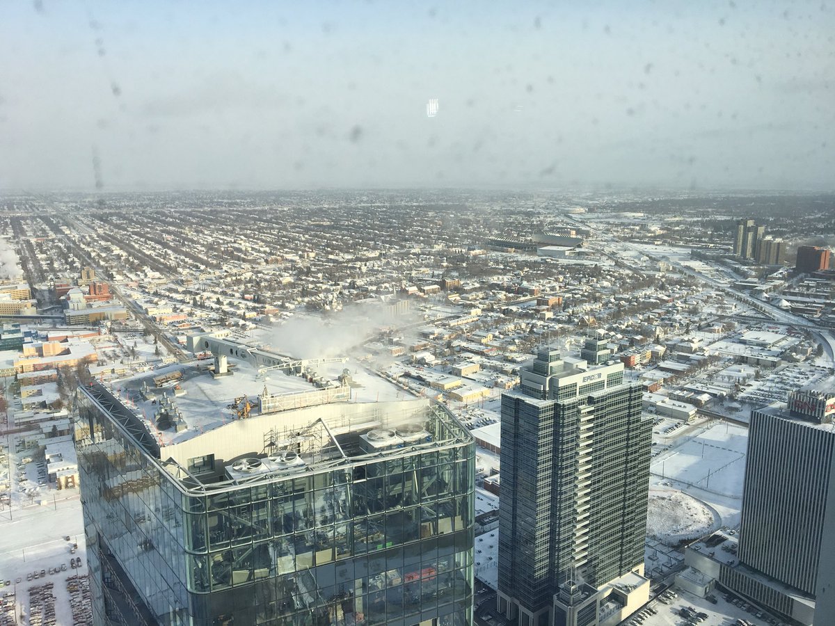 In Photos Edmonton s Stantec Tower becomes title worthy tall with