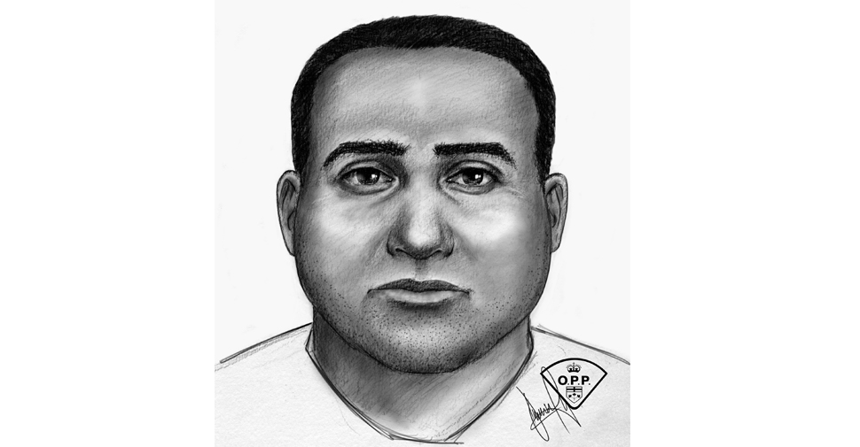 Durham Regional Police Service have released this sketch of a man wanted for an alleged sexual assault in Whitby over the weekend.