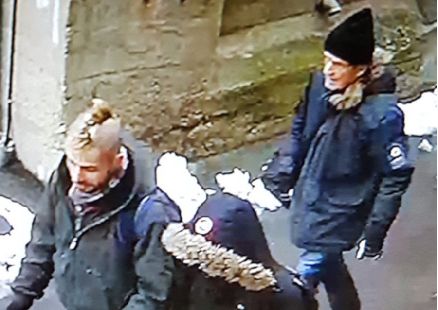 Police are looking to speak with these people in connection to a break -in at a construction site in downtown Kitchener.