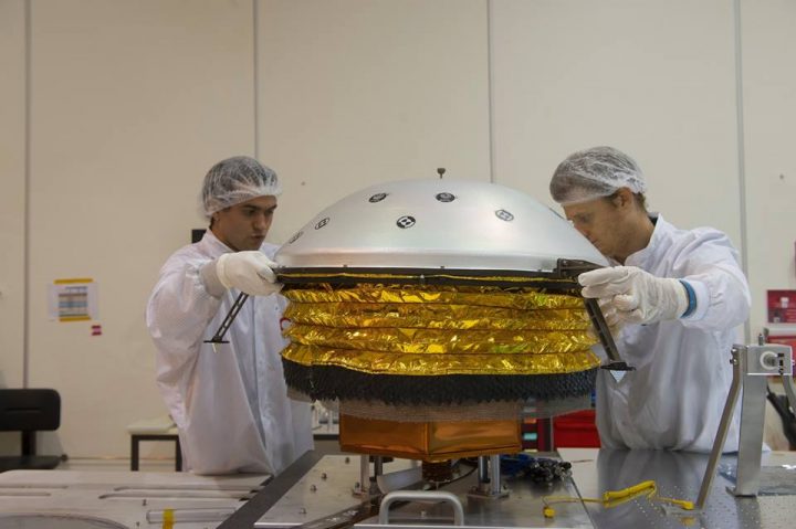 Scientists from NASA JPL are installing products from Saskatchewan’s The Ring Lord and MailleTec Industries on NASA’s InSight.