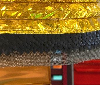 Chainmail and scalemail from MailleTech Industries and The Ring Lord, respectively, make up part of the armour for NASA’s InSight.