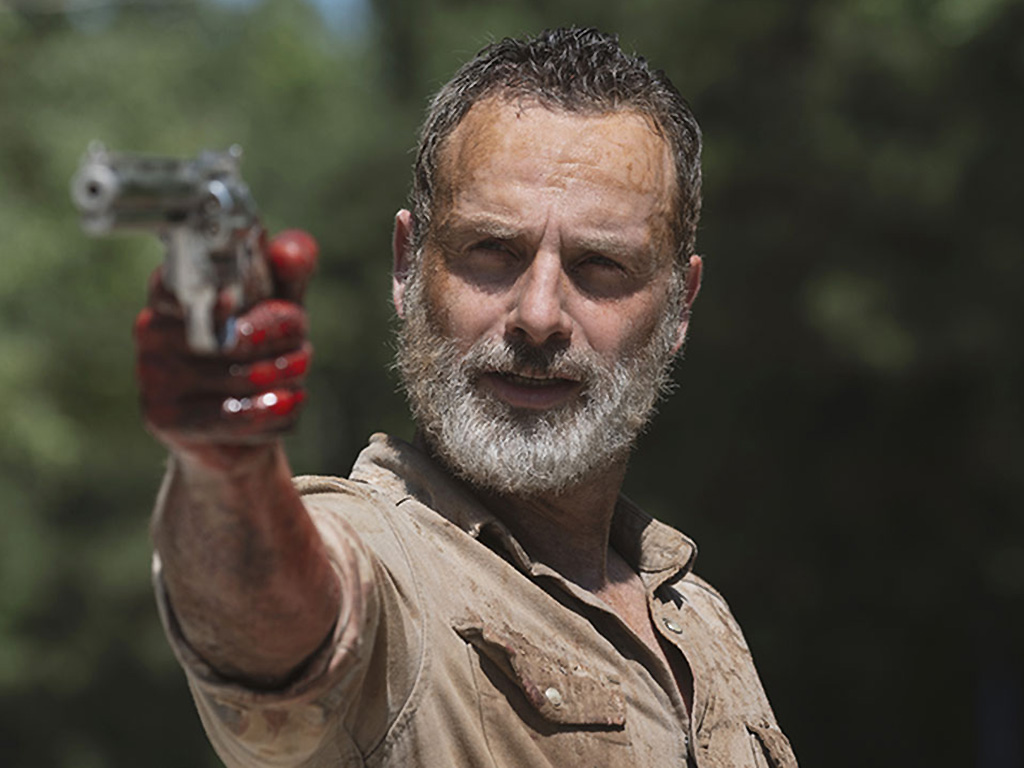 Andrew Lincoln stars as Rick Grimes on 'The Walking Dead.'.