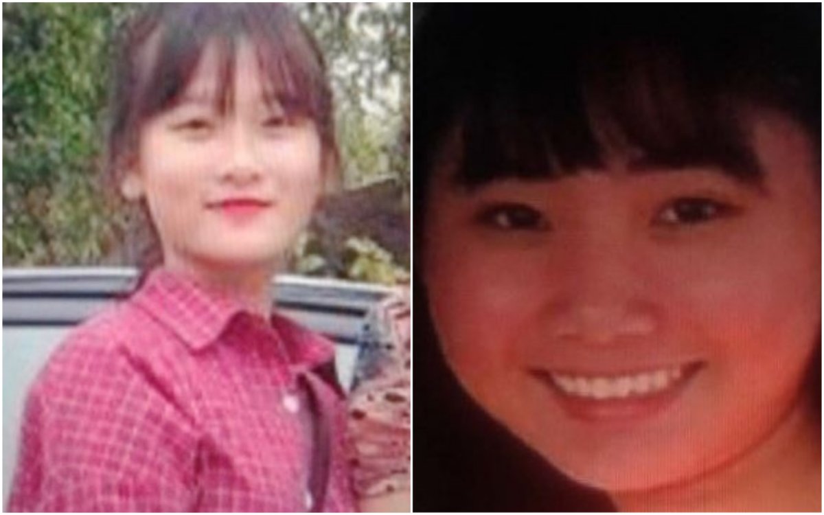 Ngan Ngoc Nguyen (left) and Diuthuthi Nguyen, both 17, are reported missing from Moncton.