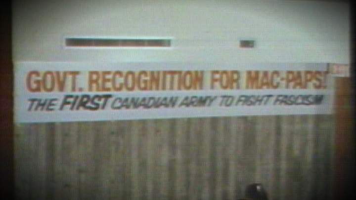 Members of the Mac-Paps fought for recognition from the Canadian government.