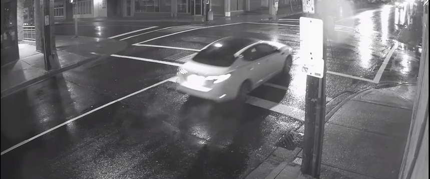 Investigators are releasing a photo of a white Kia Optima seen in the area at the time of Keizer’s homicide and are requesting anyone with information about the vehicle or its occupants to contact police. 