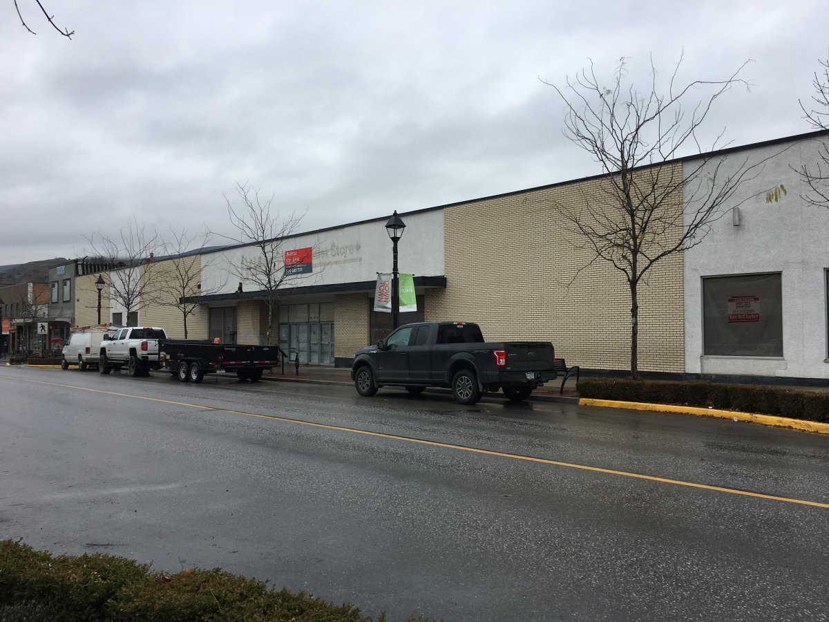 This empty storefront on Vernon's main street has served as the location for Woolworths and Liquidation World. However, it has been vacant for years. 