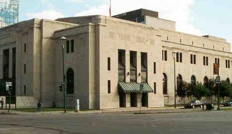 The Manitoba Archives Building.