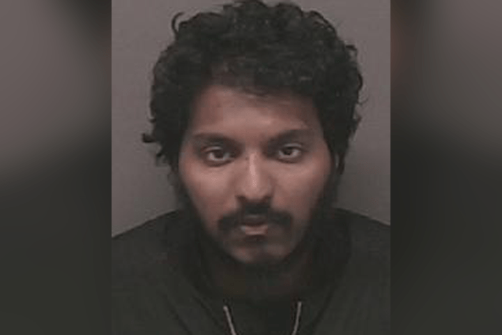 Police say Pirasan Sanmugavadivel. 22, has been charged in the alleged sexual assault of a child.