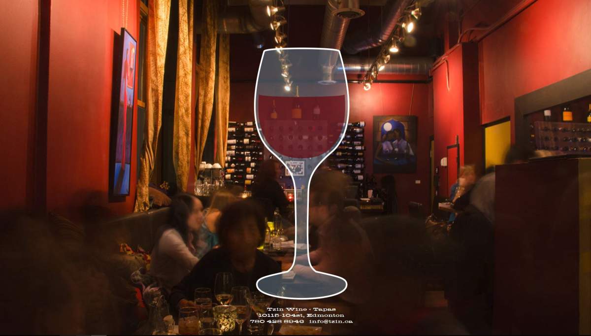 Tzin Wine and Tapas in Edmonton.