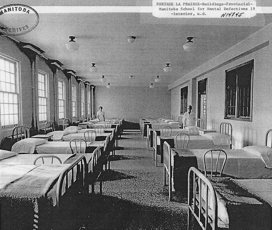 Inside the Manitoba Development Centre.