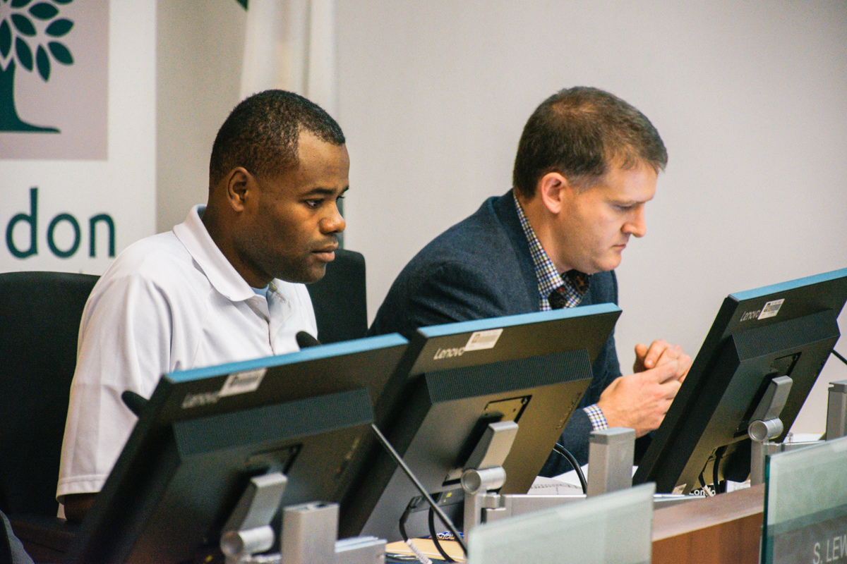 The motion is set to be moved by Ward 3 Coun. Mohamed Salih, left, and seconded by Deputy Mayor Jesse Helmer, right, during city council's next meeting.