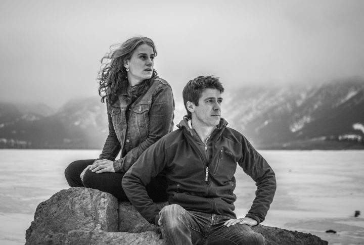 Ellen Braun and Joe Shea, who are part of a musicial duo “Trundled” are seen in this undated handout photo. Ellen Braun and Joe Shea, who are part of a musicial duo called Trundled, will sing in a cave under Grotto Mountain near Canmore, Alberta, in December.