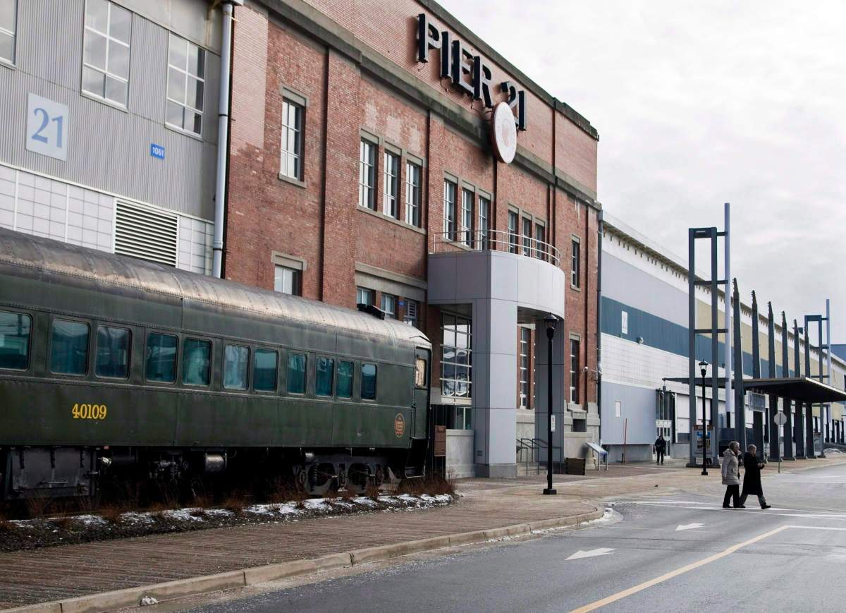 Pier 21 is seen in Halifax, on Friday, Jan. 28, 2011. 