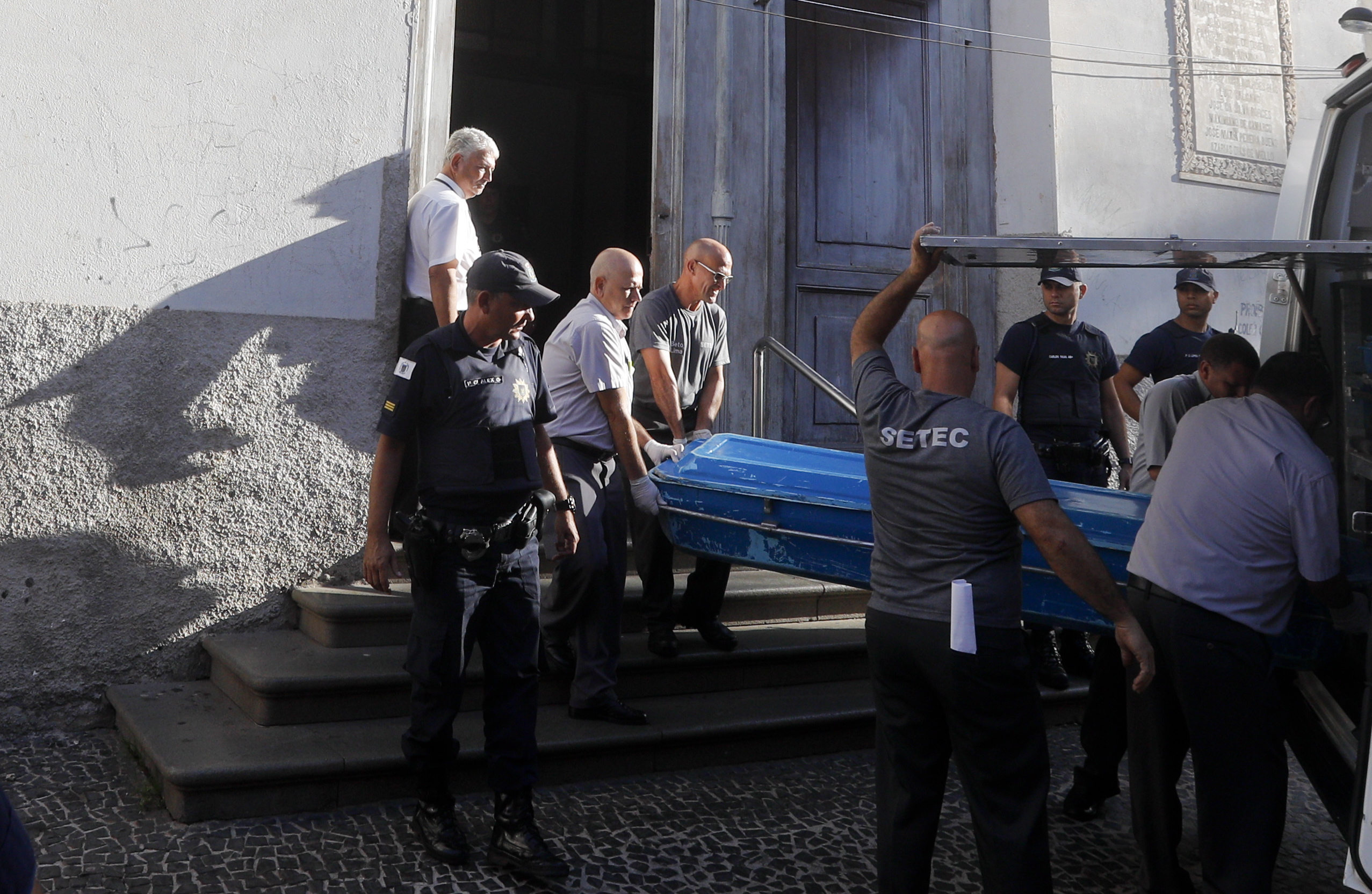 Gunman Kills 4, Then Himself, After Mass At Brazil Cathedral - National ...