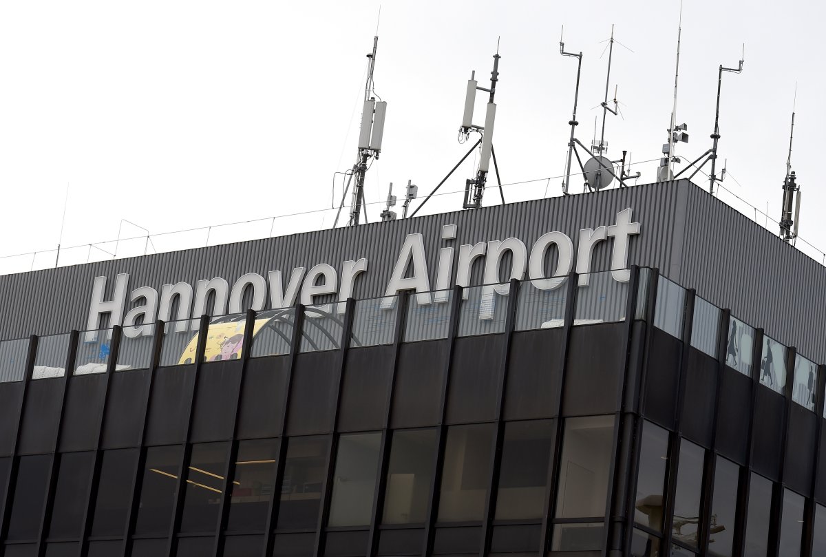 FILE -- In this Oct. 20, 2014 file photo a building of the Hannover airport is pictured in Hannover, Germany. 


