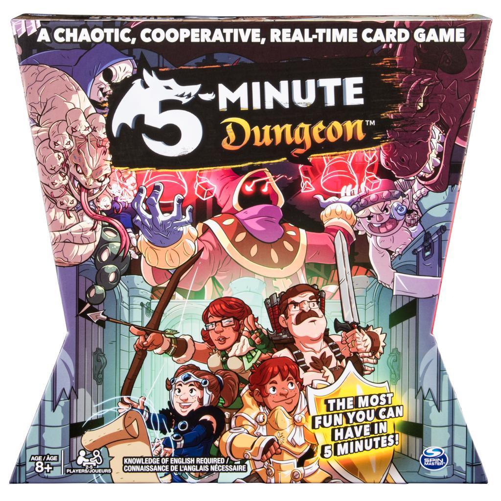 Connor Reid is the lead designer and creative force behind 5-Minute Dungeon, a real-time, co-operative card-based board game.