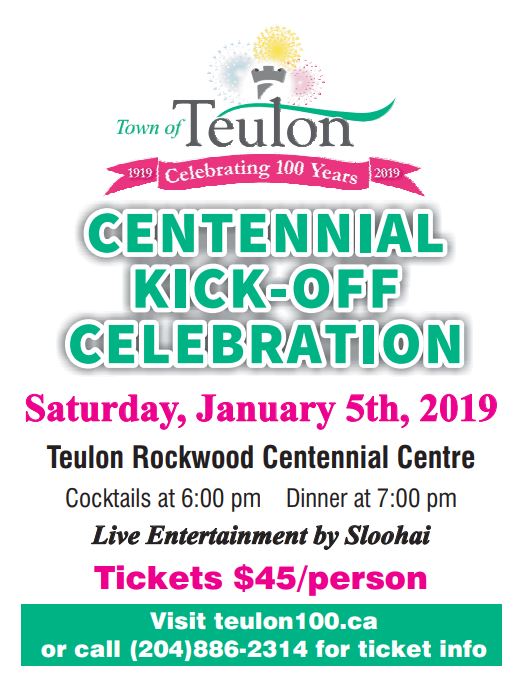 Teulon’s Centennial Year Kick-Off Celebration - image