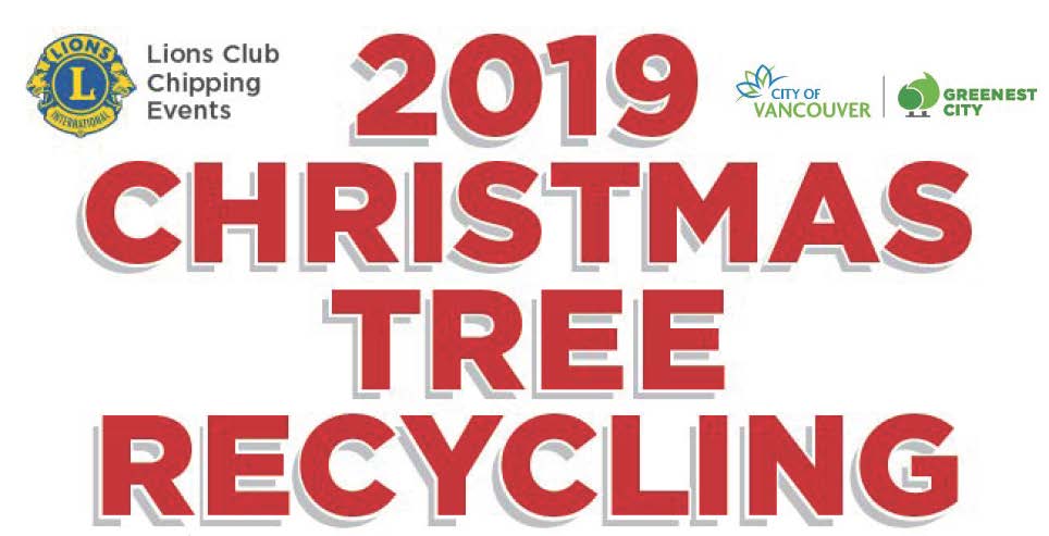 2019 Christmas Tree Recycling in Vancouver - image