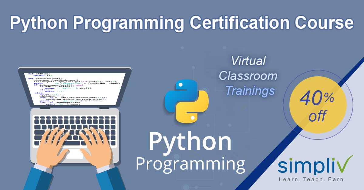 Python Programming Certification Course - image