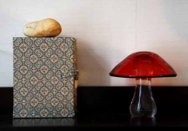 In this April 13, 2010 photo, relaxing and thematic decor are on display in a room where subjects with advanced cancer participate in a study of the effects of hallucinogenic drugs on their emotional and psychological state at New York University. 