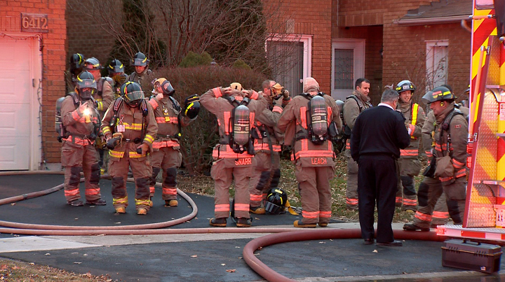 Peel police say a woman is in life-threatening condition after a house fire in Mississauga. 
