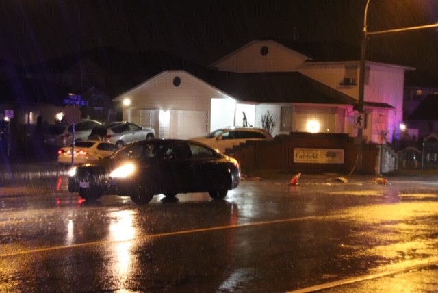 2 pedestrians in hospital after being struck by vehicle in Abbotsford crosswalk - image