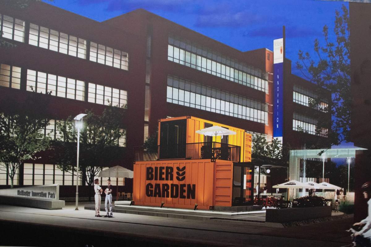 McMaster Innovation Park unveils plans for shipping container beer garden - image