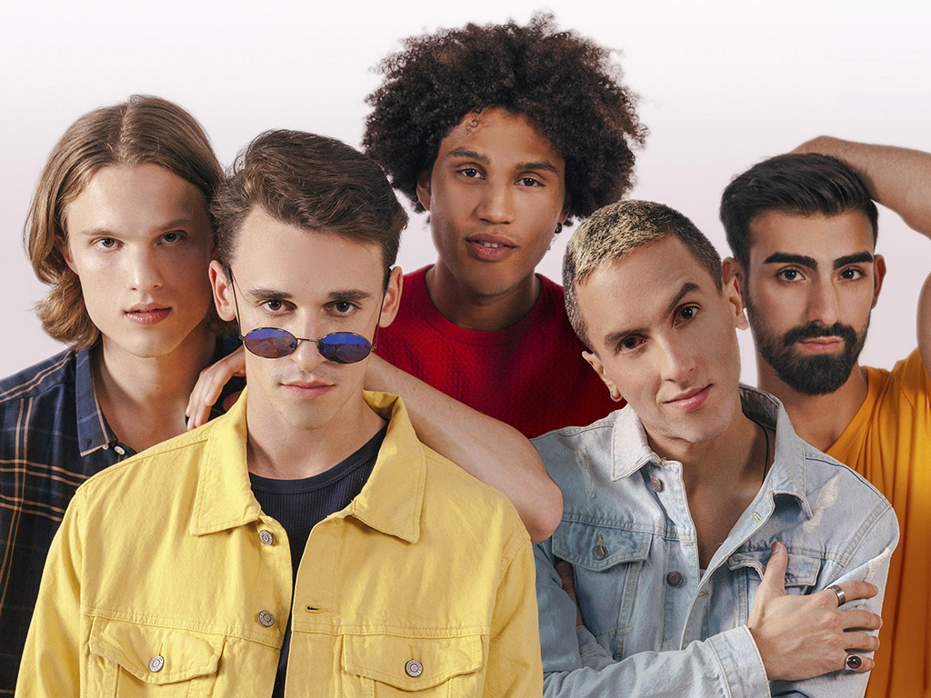 Dutch boyband Breunion Boys in 2018.