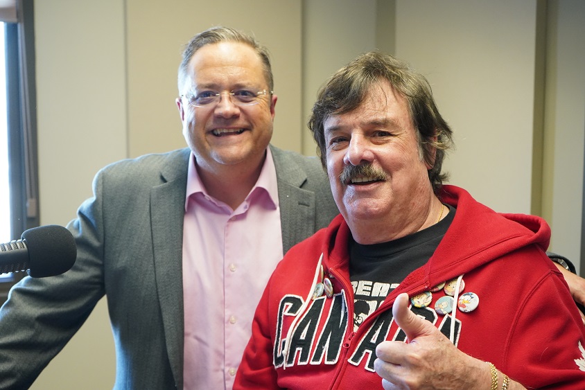 Legendary Winnipeg rocker Burton Cummings appeared on radio with Rob Carnie in his new home of Moose Jaw.